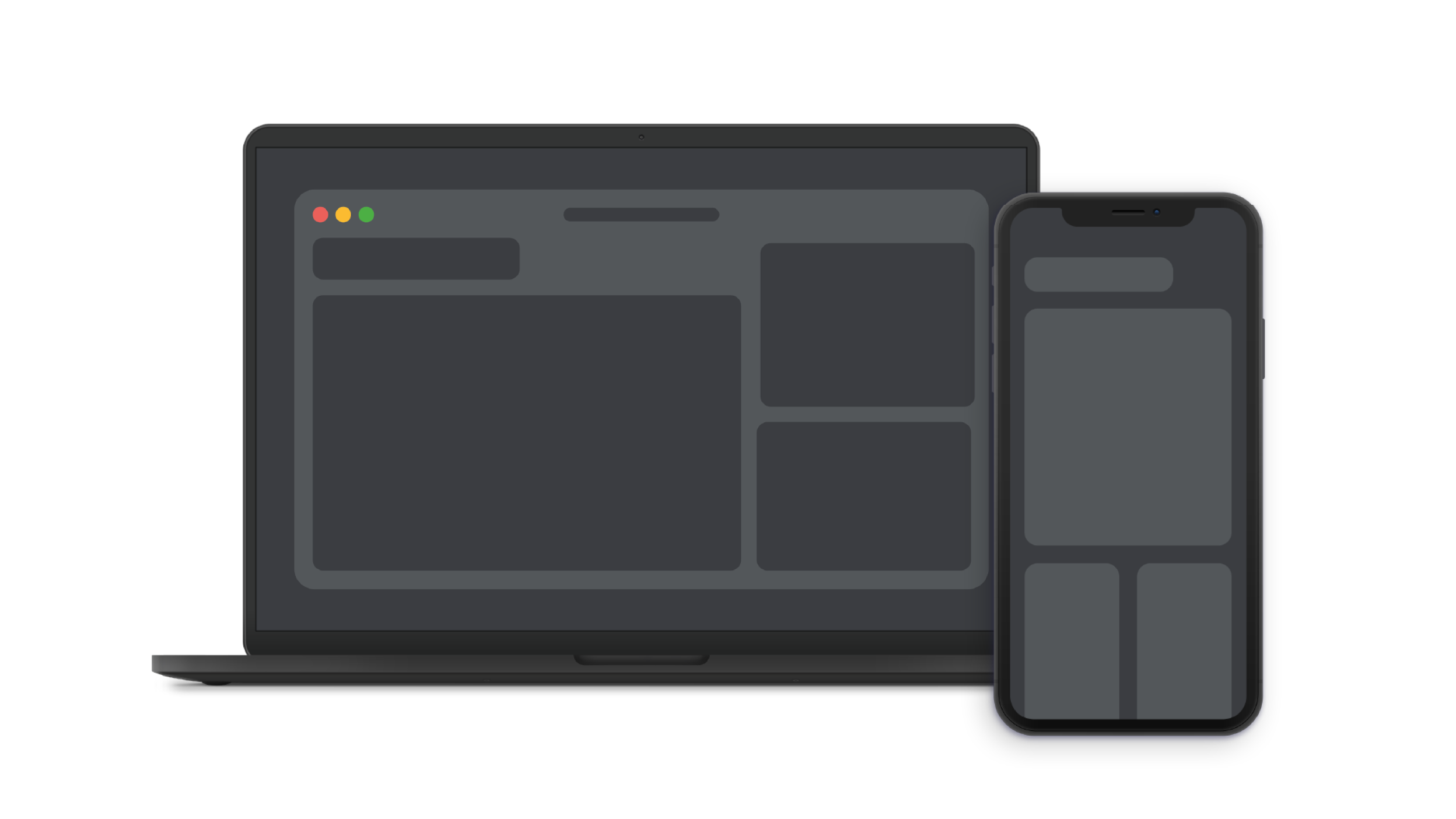Illustration multi-plateforme Flutter